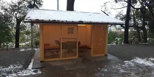 星川杉山神社の手水舎