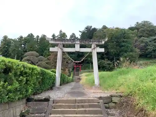 熊野神社の鳥居