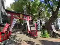 洲嵜神社の鳥居
