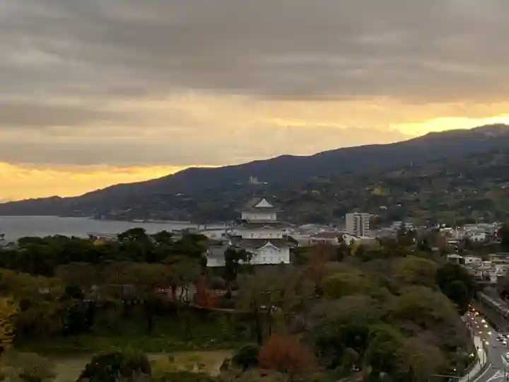 大稲荷神社の景色