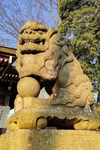 熊野福藏神社の狛犬