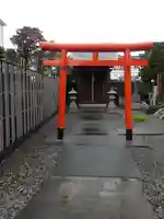 西台大鷲神社(善長寺境内)の鳥居