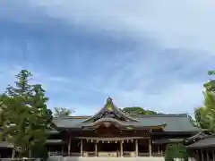 寒川神社の本殿