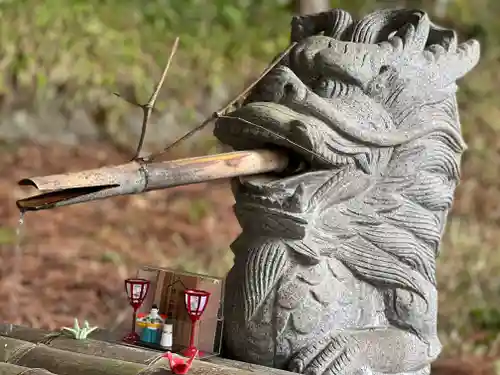 須山浅間神社の手水