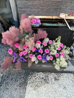 上尾御嶽神社の手水舎