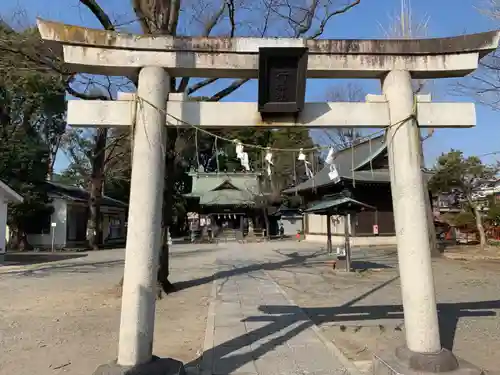 稲荷神社の鳥居