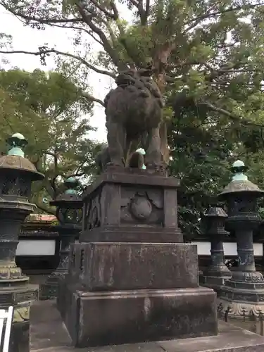 上野東照宮の狛犬