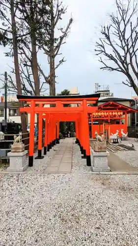 蛇窪神社の鳥居