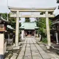 高円寺天祖神社の鳥居