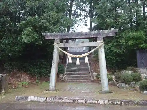 神明宮の鳥居