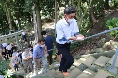阿久津「田村神社」(郡山市阿久津町)旧社名:伊豆箱根三嶋三社のお祭り