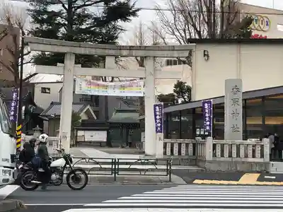 亀有香取神社の鳥居