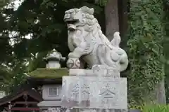 一幣司浅間神社の狛犬