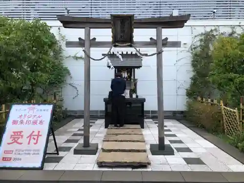 ラゾーナ出雲神社の鳥居