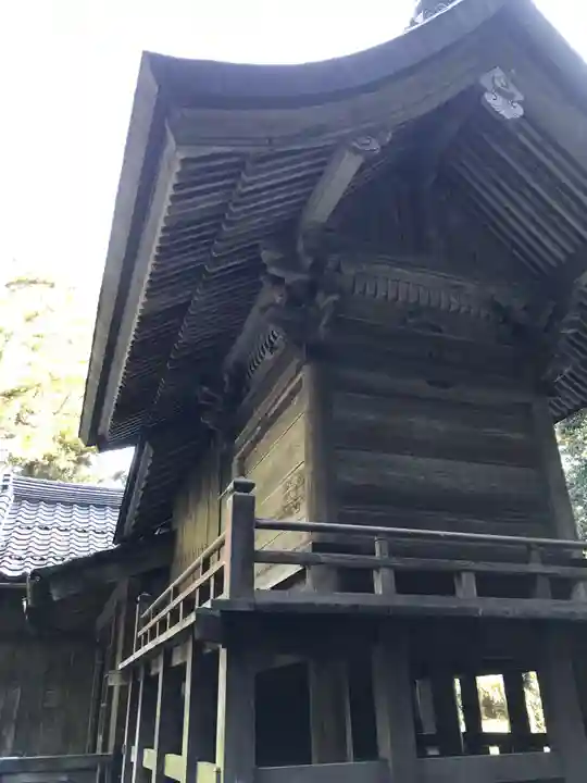 津田明神 安楽寺の本殿・本堂