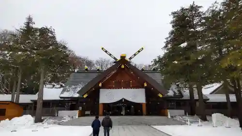 北海道神宮の本殿・本堂