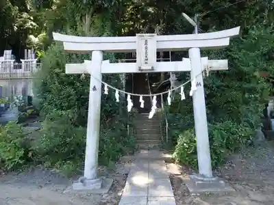 大麻止乃豆乃天神社の鳥居