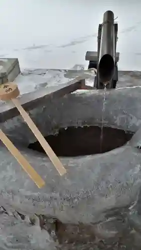 札幌村神社の手水舎