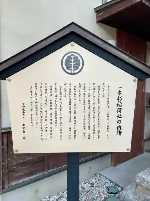 一本杉稲荷神社(埼玉県)