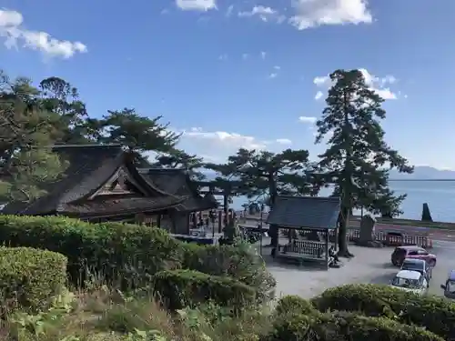 白鬚神社の景色