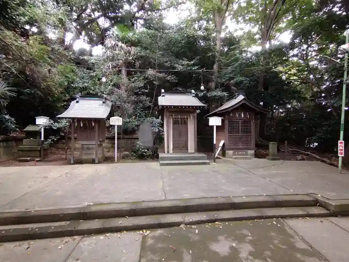 諏訪神社の末社・摂社