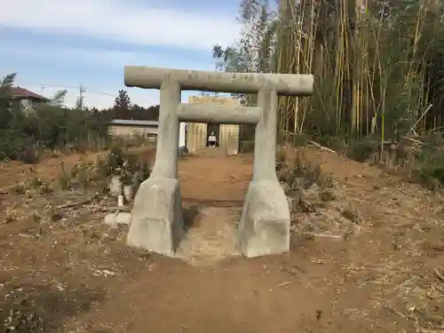 百里神社の鳥居