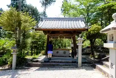 富士浅間神社の手水舎