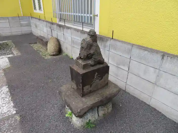 正一位小市郎稲荷神社古跡(跡地)の狛犬