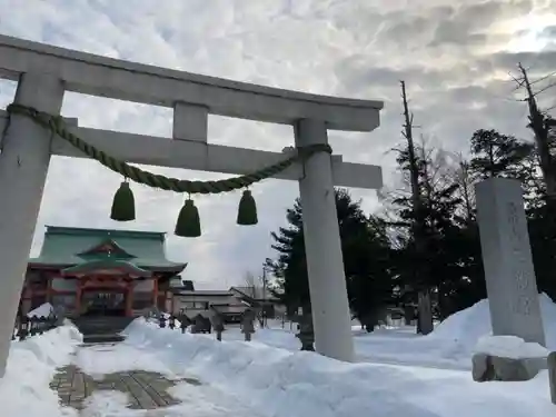 栗山天満宮の鳥居