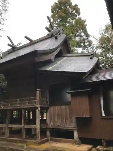 久良彌神社の本殿・本堂