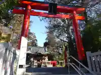 白笹稲荷神社の鳥居