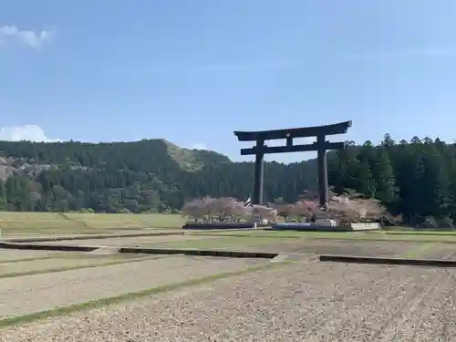 大斎原（熊野本宮大社旧社地）の鳥居