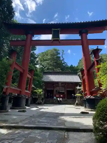 北口本宮冨士浅間神社の鳥居