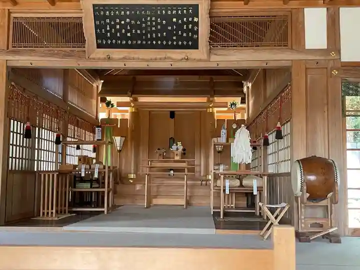 神戸神社の本殿・本堂