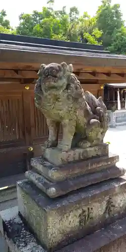 上野神社の狛犬