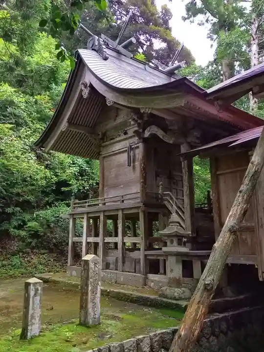 茂宇気神社の本殿・本堂