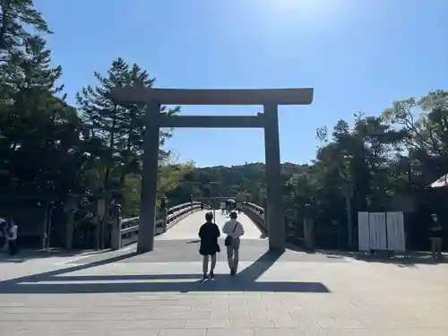 伊勢神宮内宮（皇大神宮）の鳥居