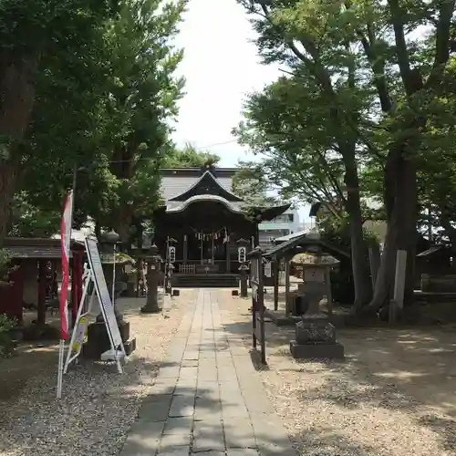 取手八坂神社の本殿・本堂