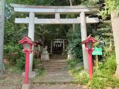 狭山神社の鳥居