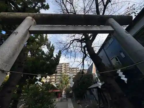 船堀稲荷神社の鳥居