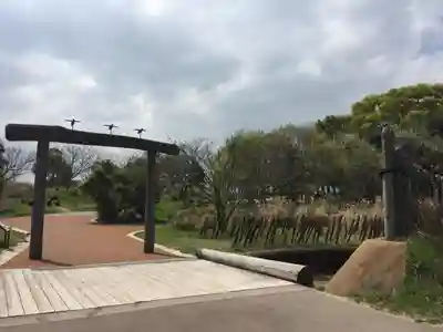 雲仙温泉神社の周辺