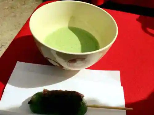 玉造稲荷神社の食事