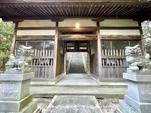 井後神社の山門・神門