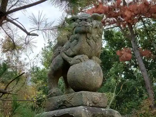 皇后八幡神社の狛犬