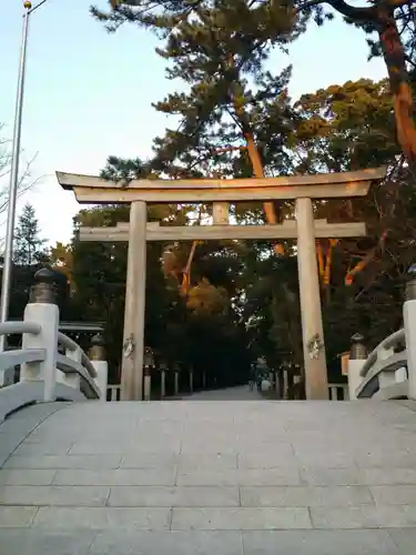 寒川神社の鳥居