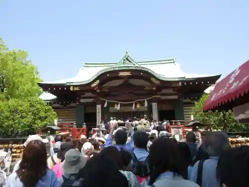 亀戸天神社の本殿・本堂