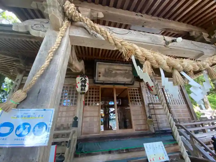 鏑八幡神社の本殿・本堂