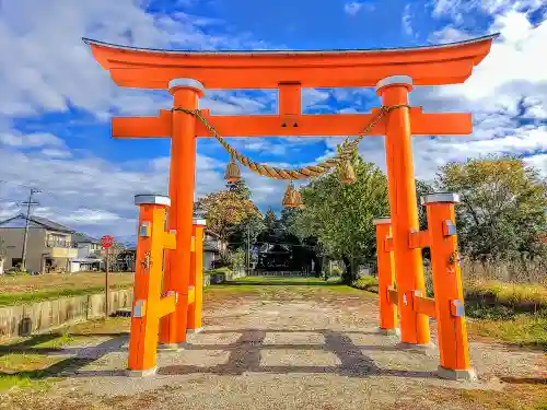 八柱神社の鳥居