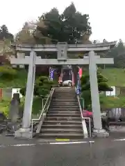 山寺千手院の鳥居