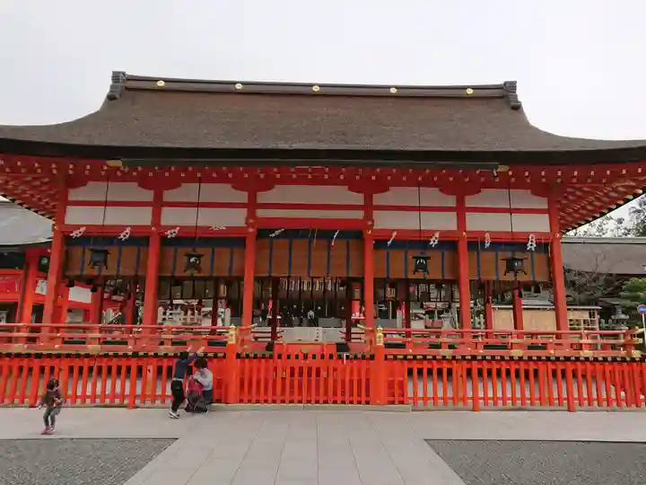 伏見稲荷大社の本殿・本堂